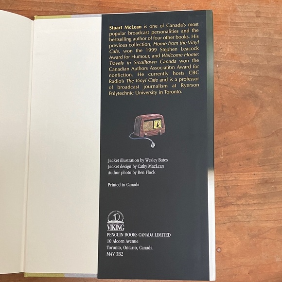 Vinyl Cafe Unplugged by Stuart McLean - hardcover Book - Picture 5 of 15